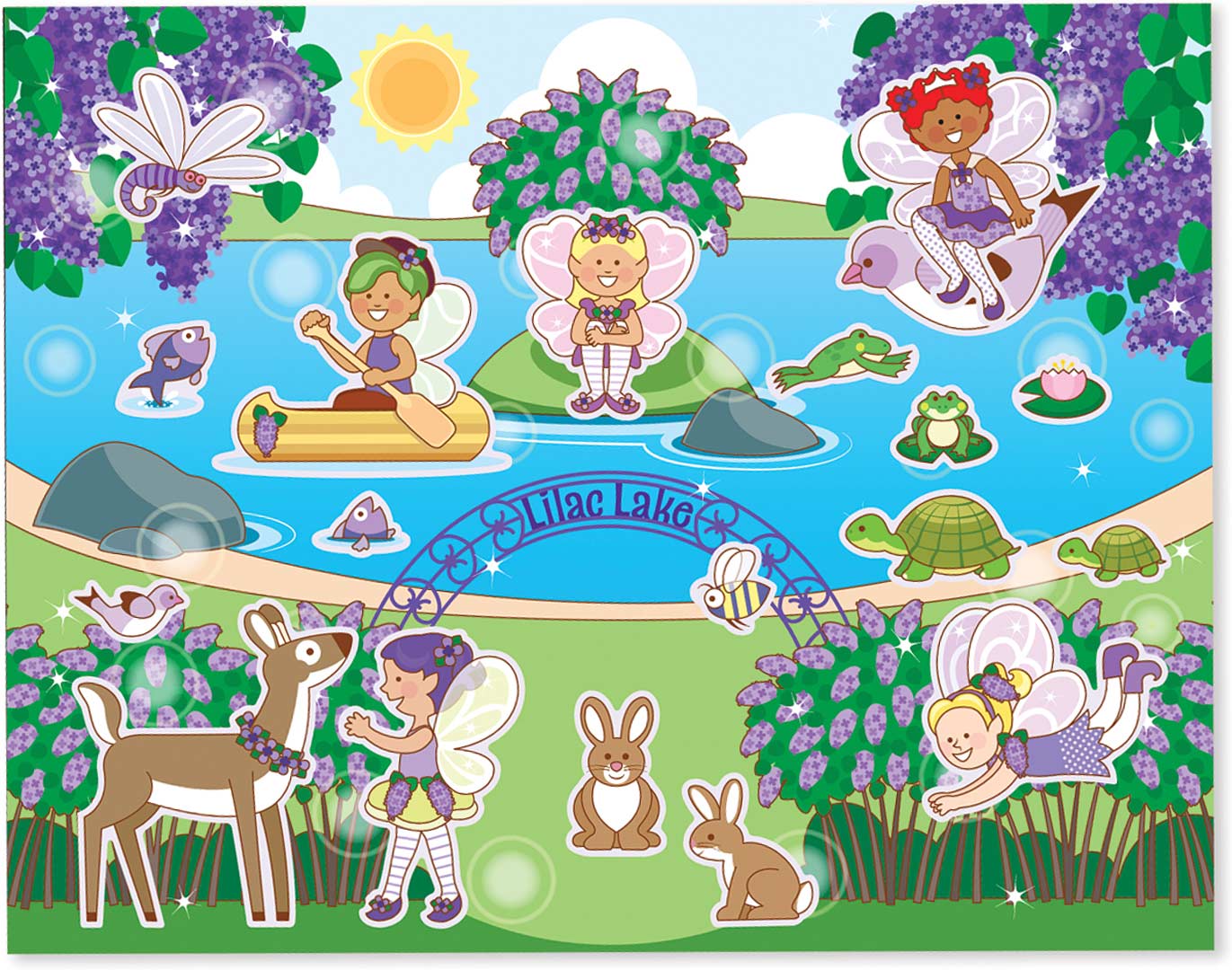 Scratch & Sniff Floral Fairies