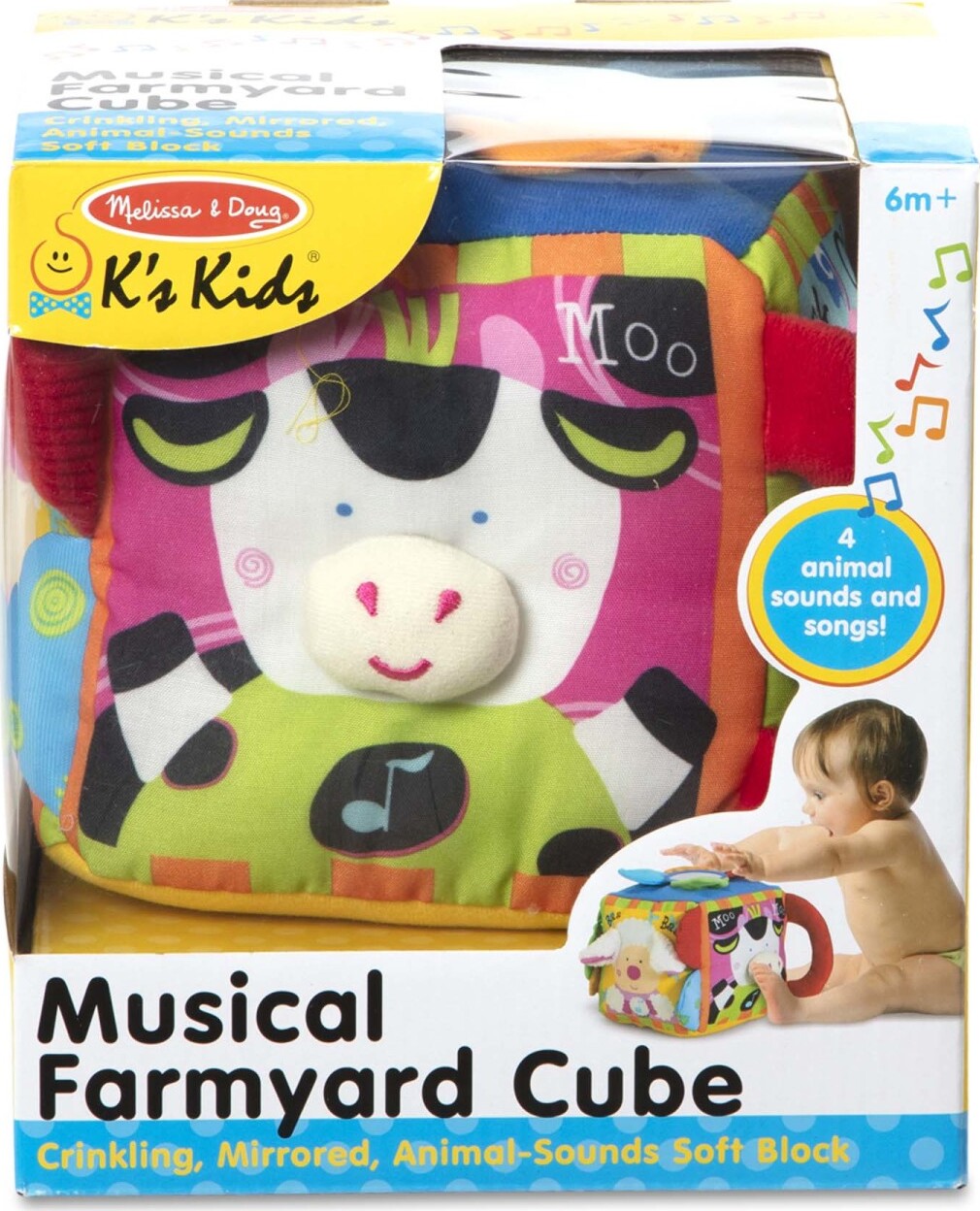 Musical Farmyard Soft Block