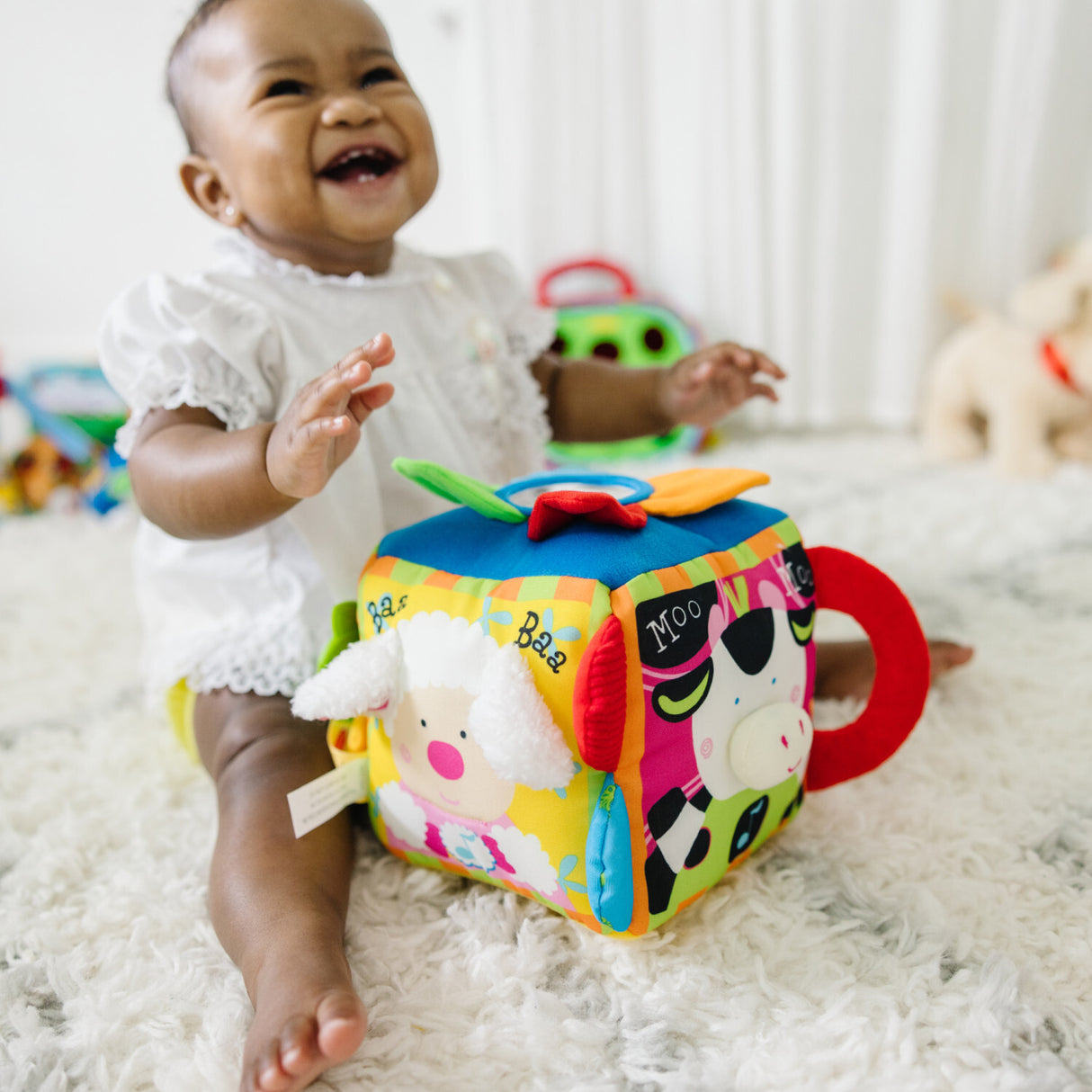 Musical Farmyard Soft Block