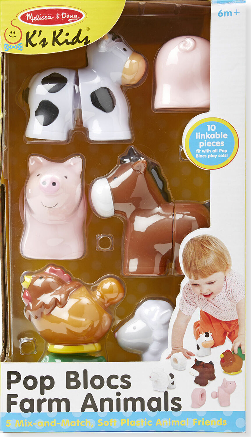 Pop Blocs Farm Animals