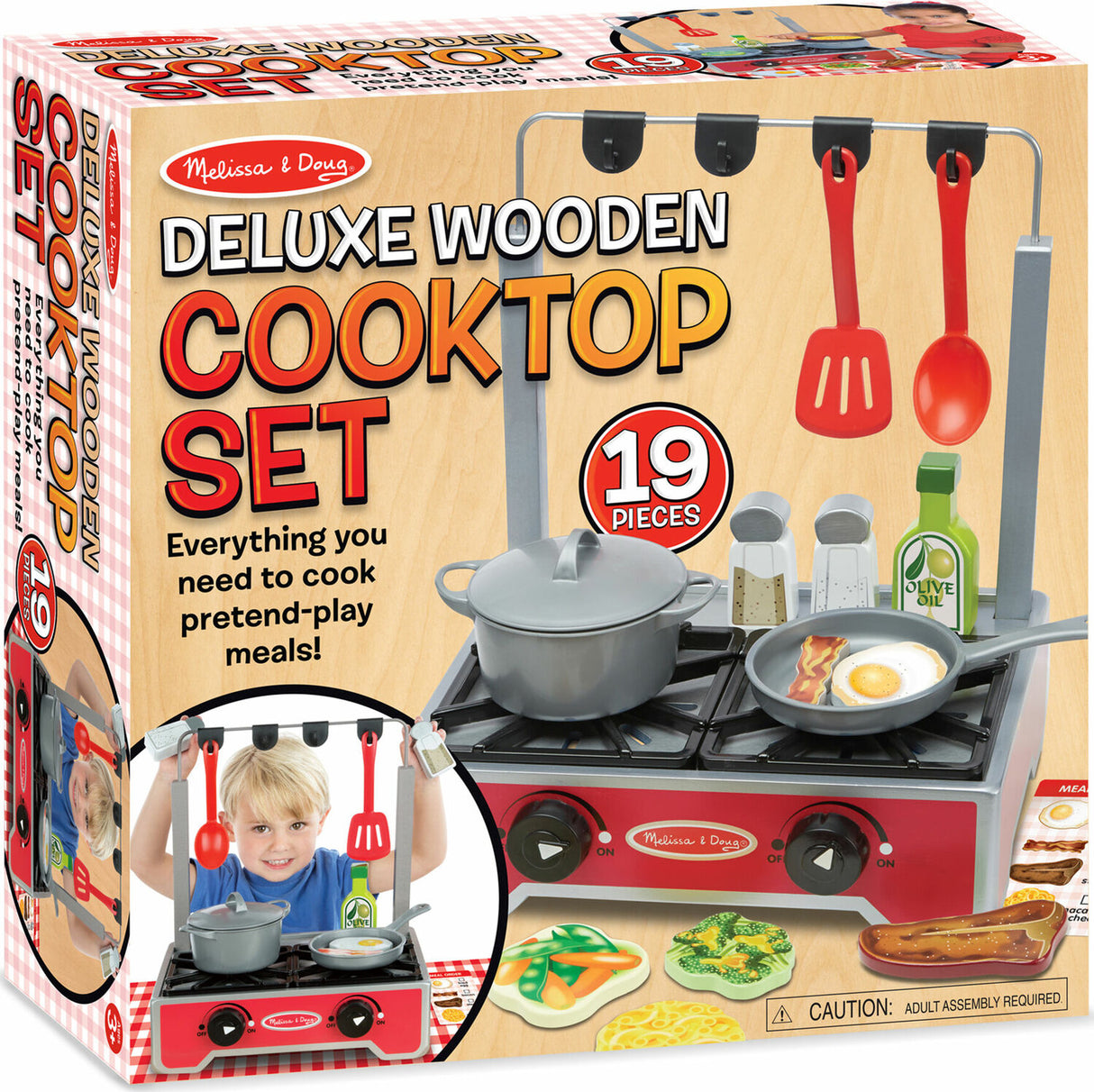 Deluxe Wooden Cook top Set