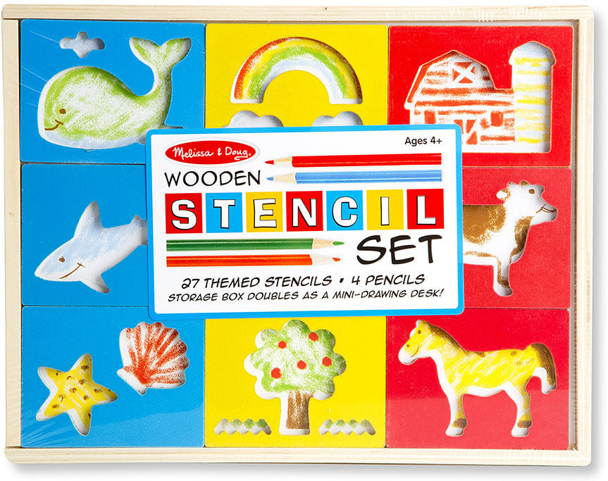 Wooden Stencil Set