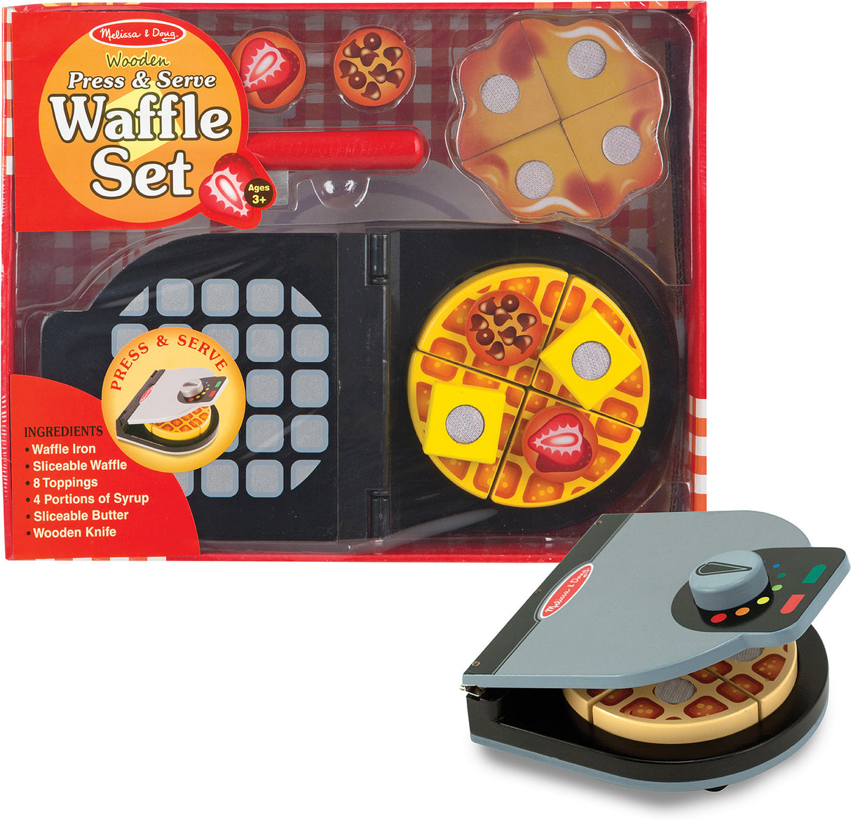 Press & Serve Waffle Set