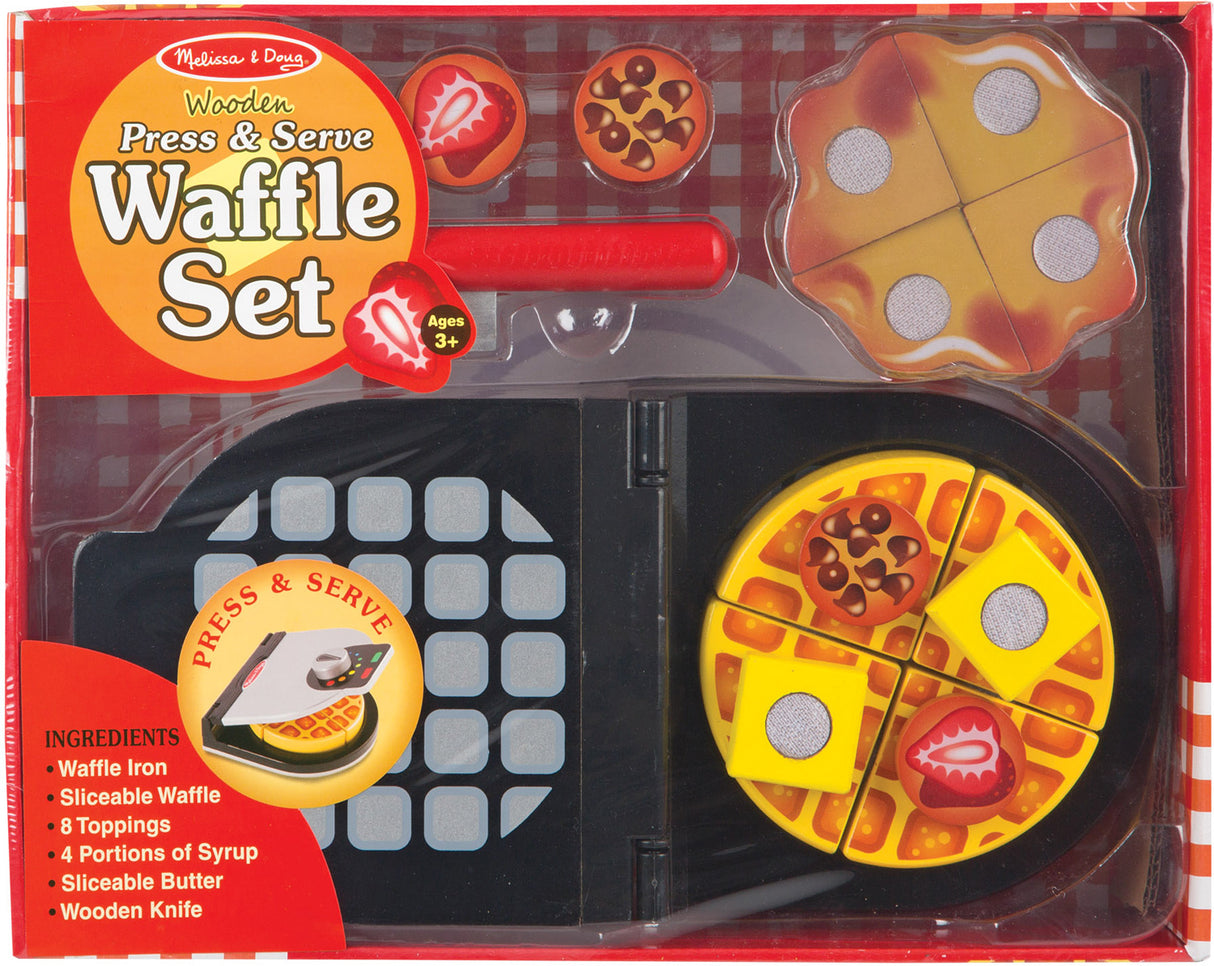 Press & Serve Waffle Set