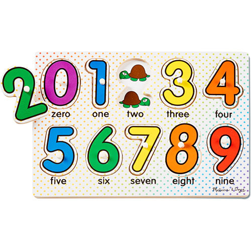 ABCs & 123s Peg Puzzles