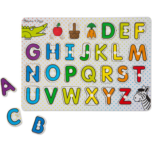 ABCs & 123s Peg Puzzles