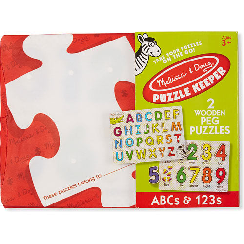ABCs & 123s Peg Puzzles
