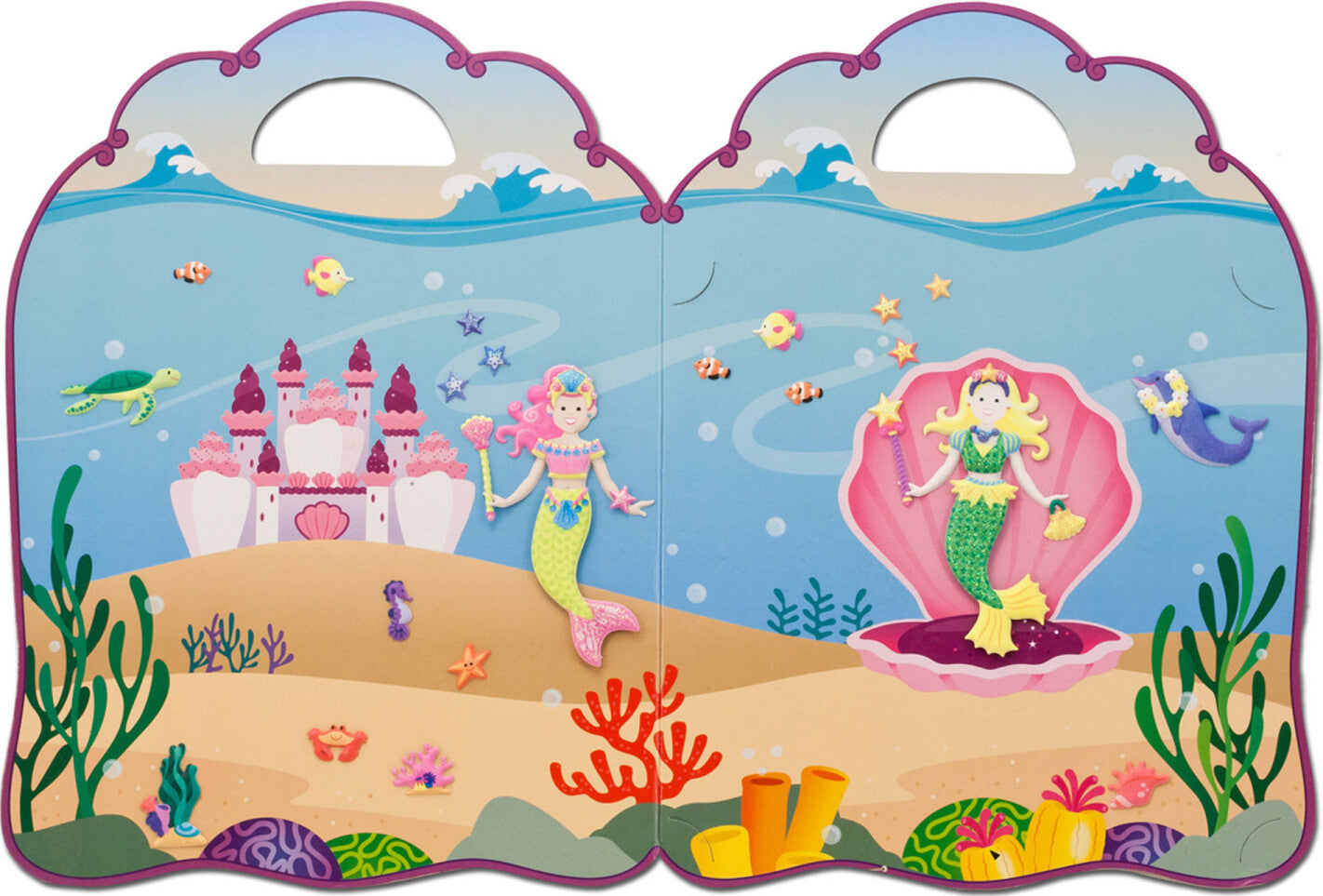 Puffy Sticker Play Set - Mermaid