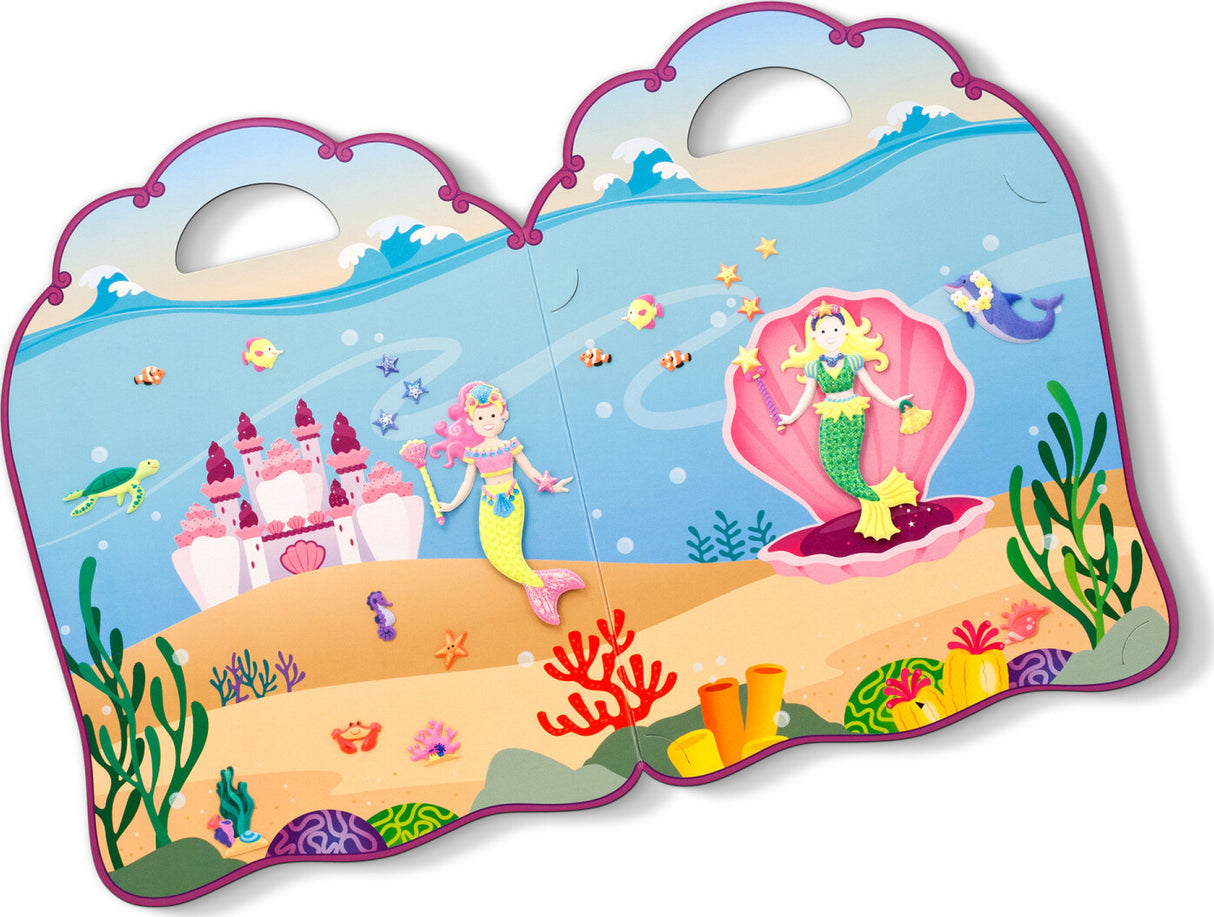 Puffy Sticker Play Set - Mermaid