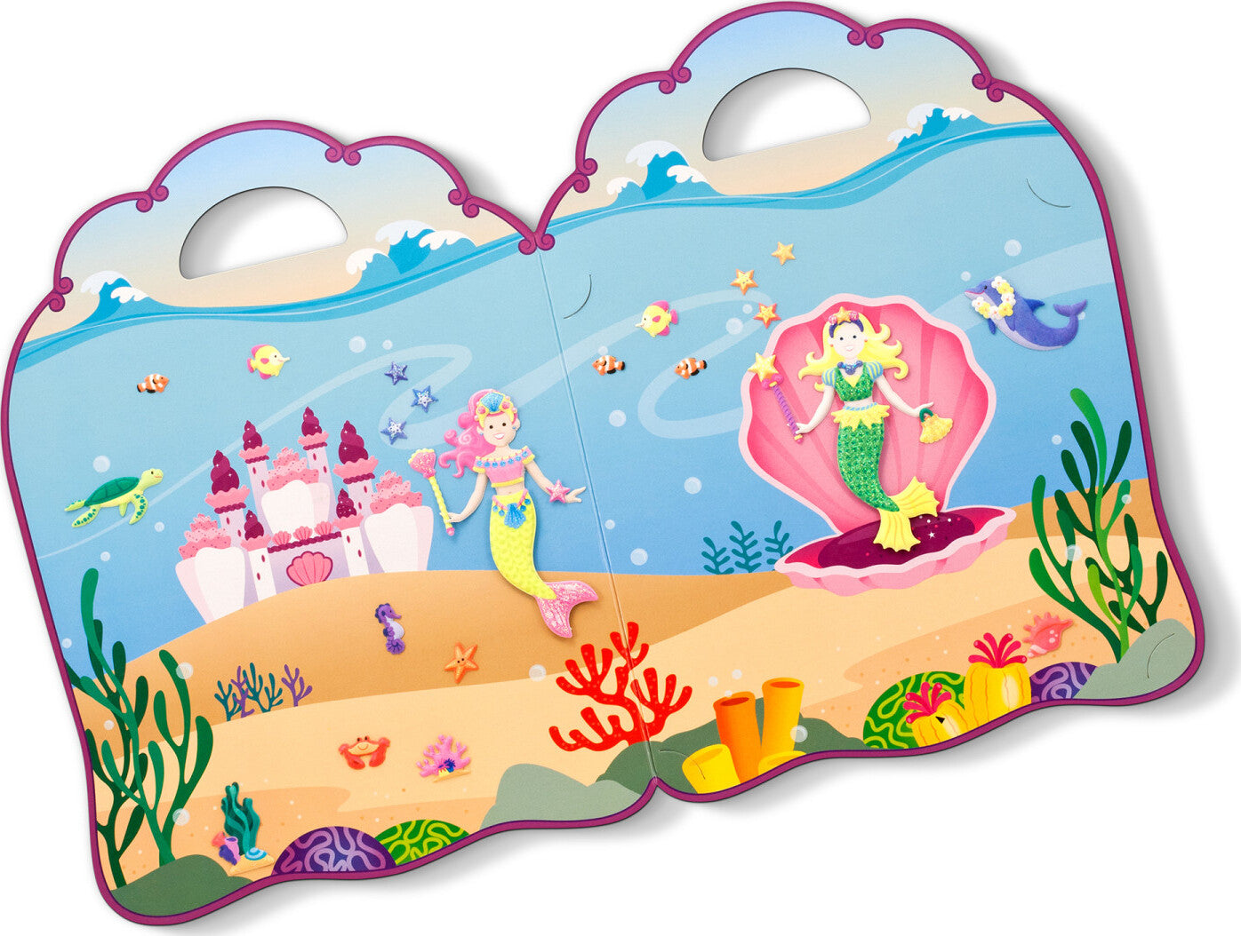 Puffy Sticker Play Set - Mermaid