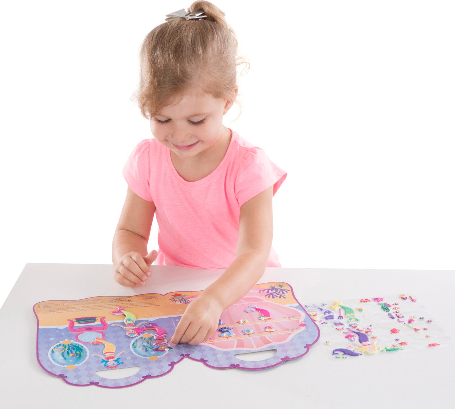 Puffy Sticker Play Set - Mermaid