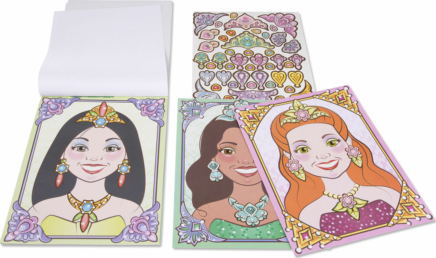Make-a-Face - Sparkling Princesses