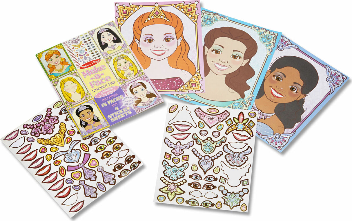 Make-a-Face - Sparkling Princesses