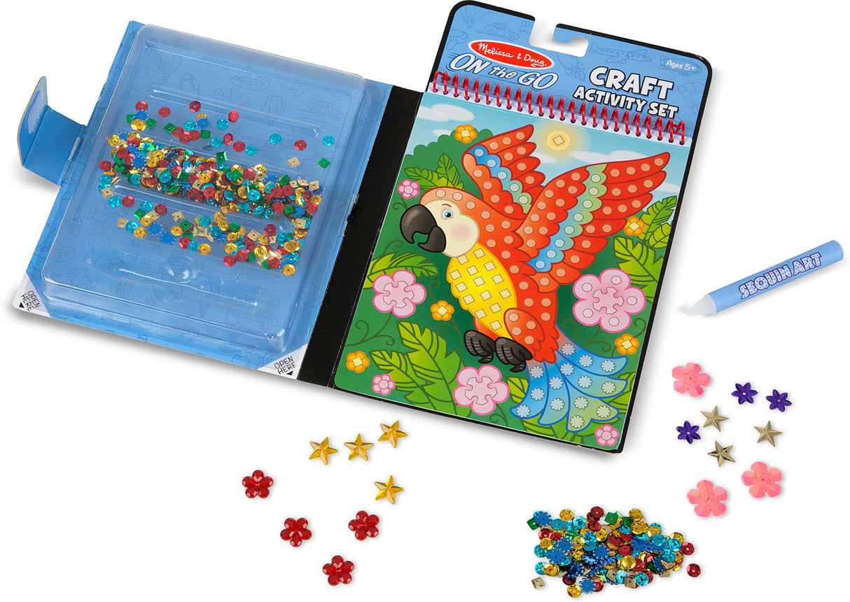 On the Go Sequin Scenes Activity Set - Animals