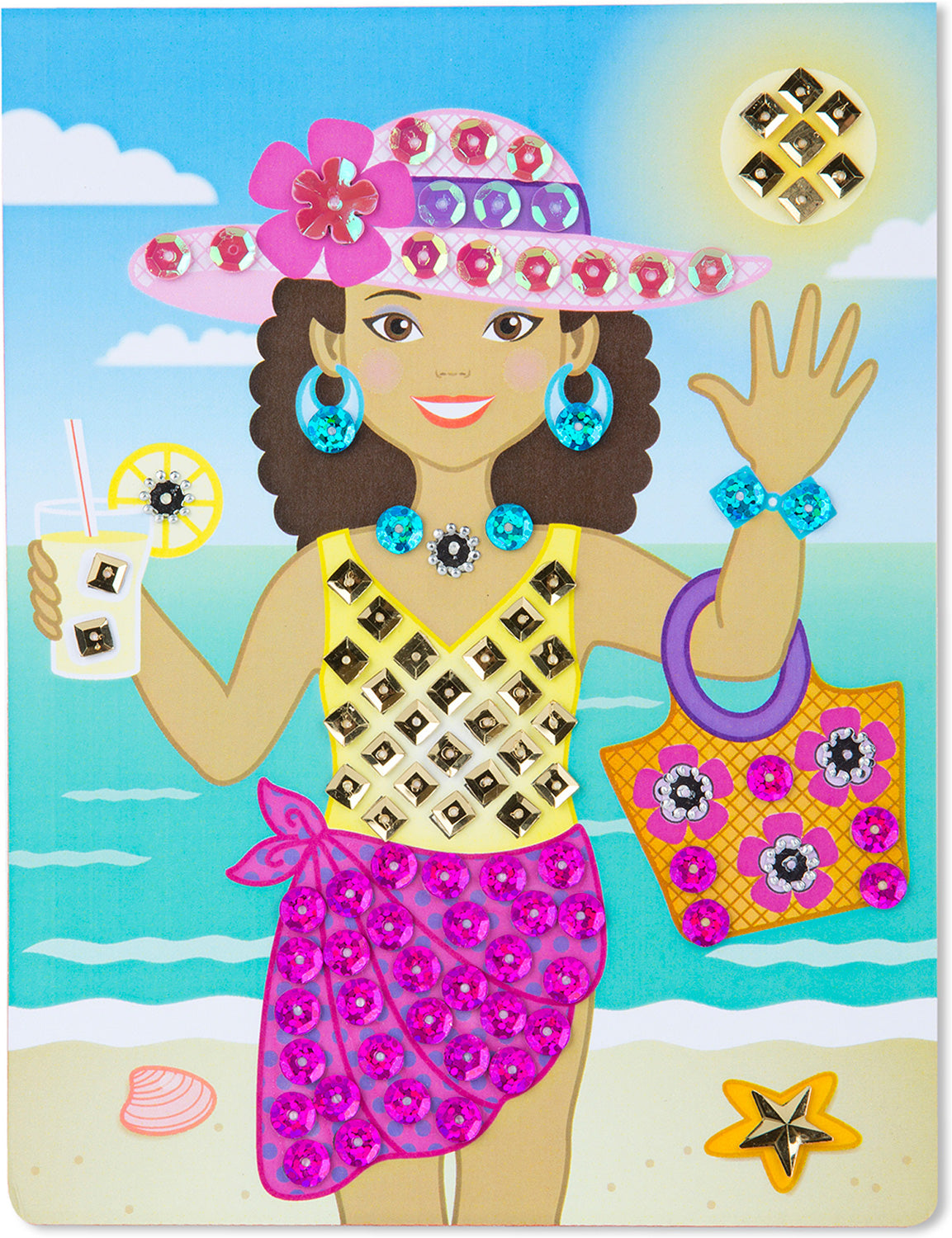 On-the-Go Crafts - Sequin Art - Fashion