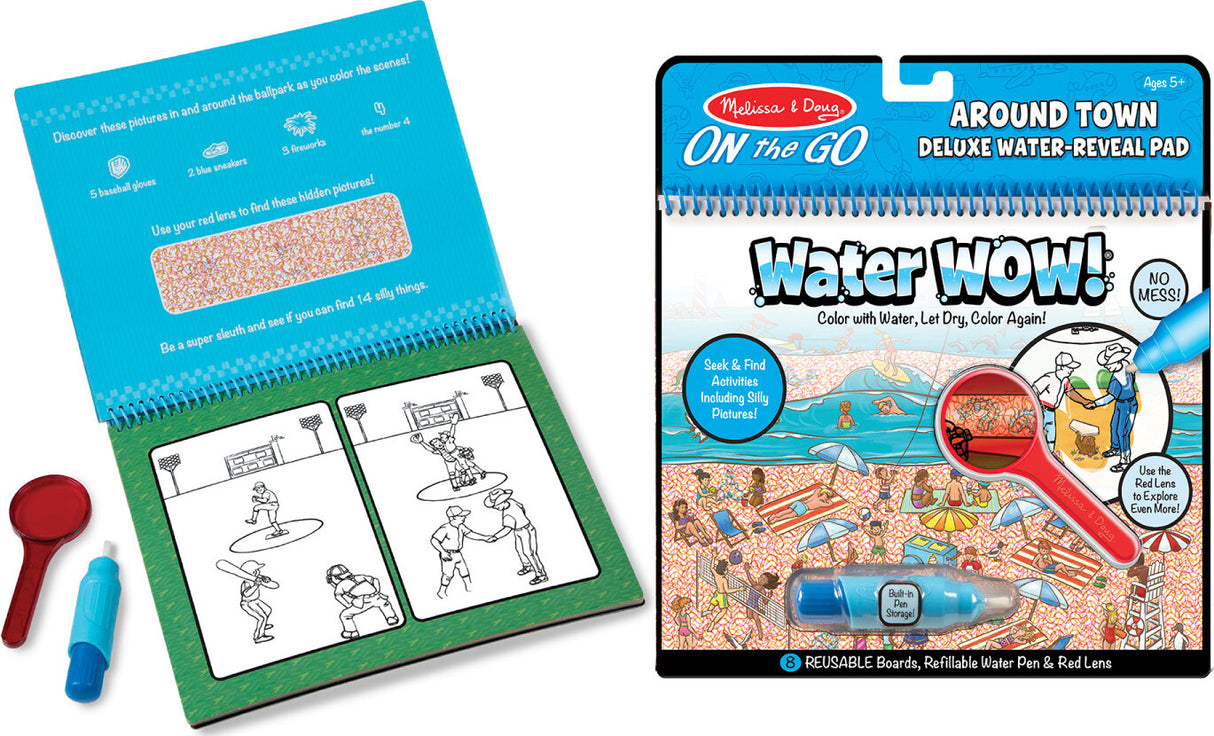 Water Wow Around Town Deluxe Water Reveal Pad