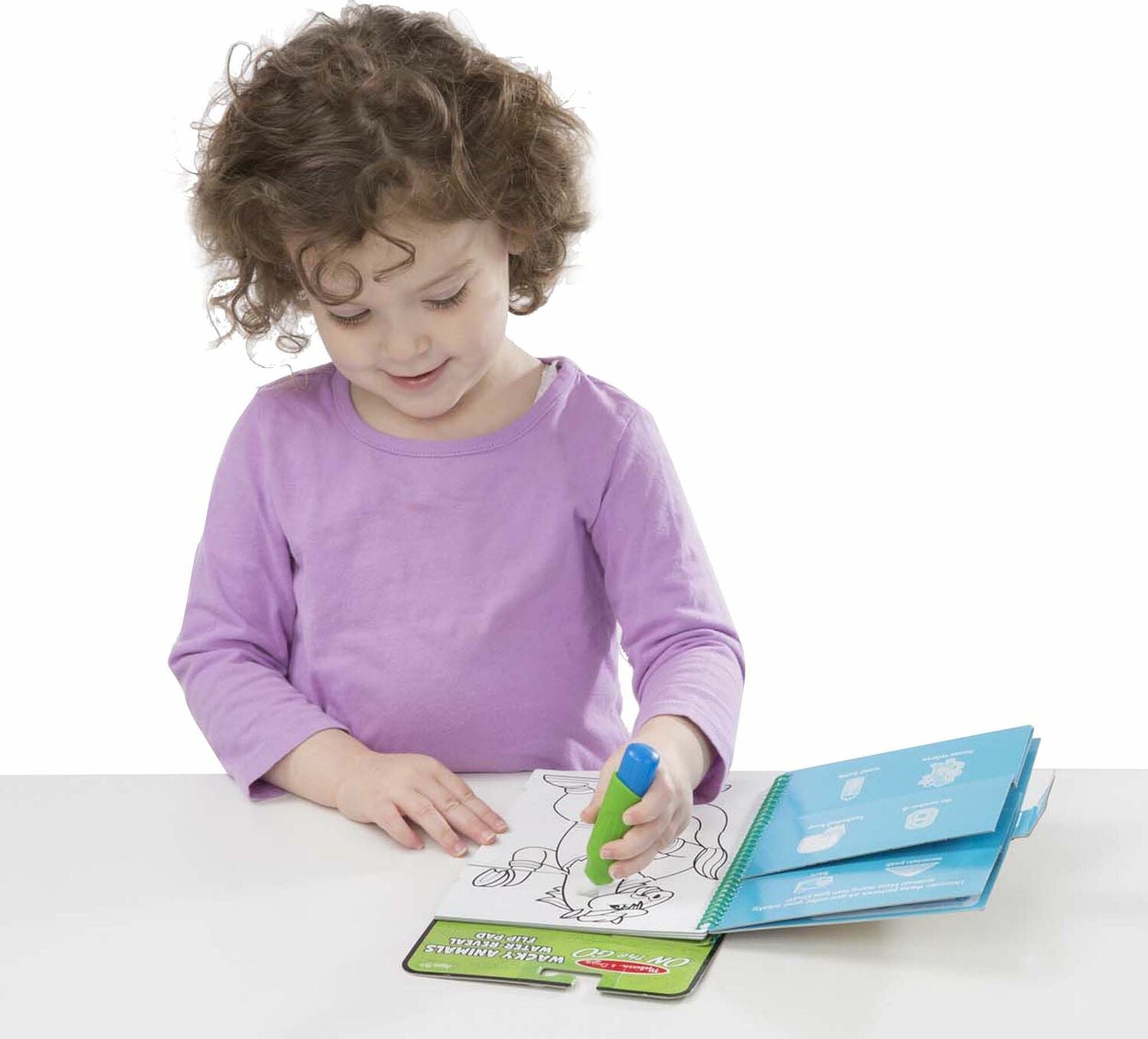 Water Wow! - Wacky Animals Water Reveal Flip Pad - ON the GO Travel Activity