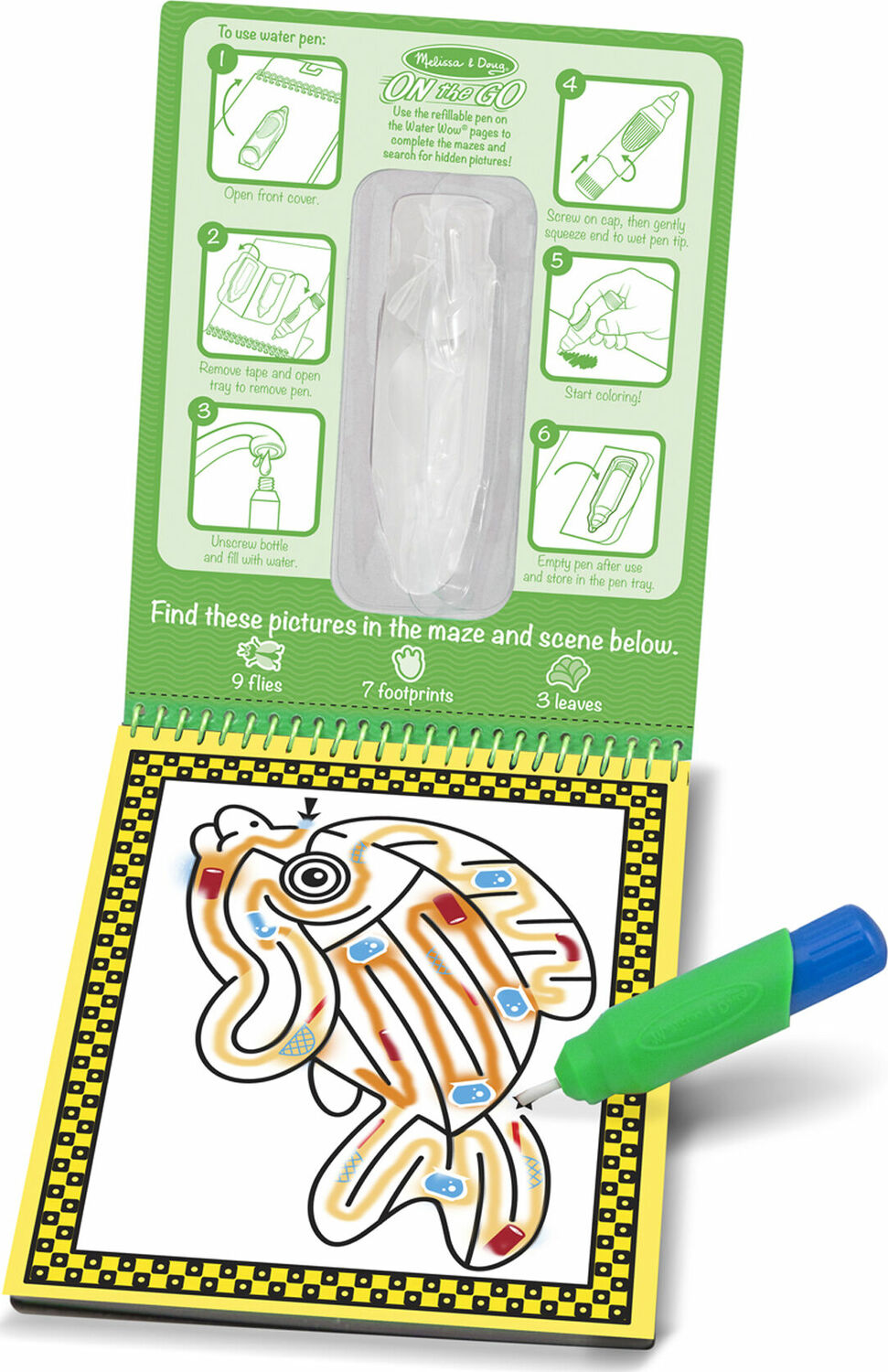 Water WOW! Pet Mazes - ON the GO Travel Activity