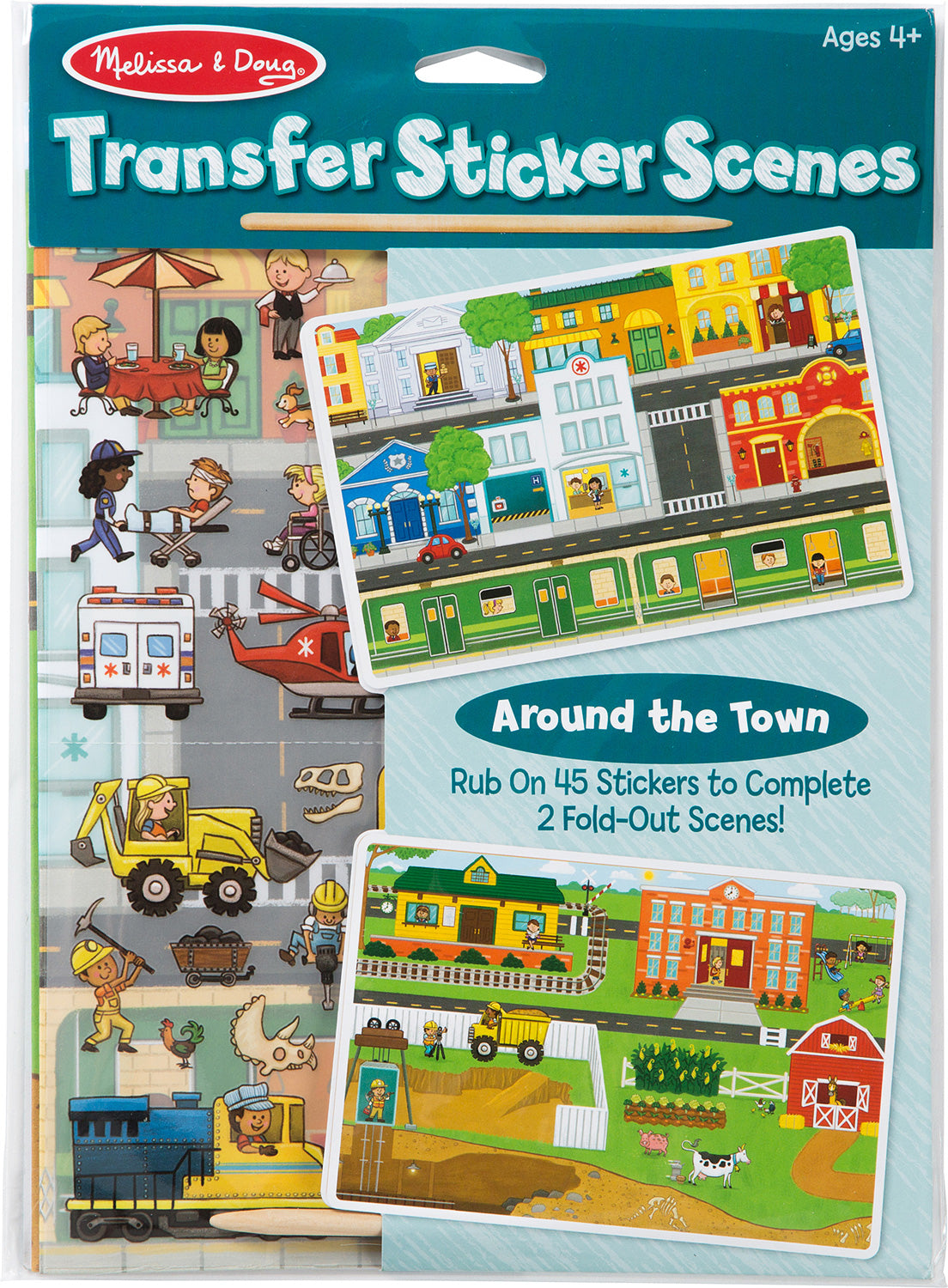 Transfer Sticker Set - Around the Town