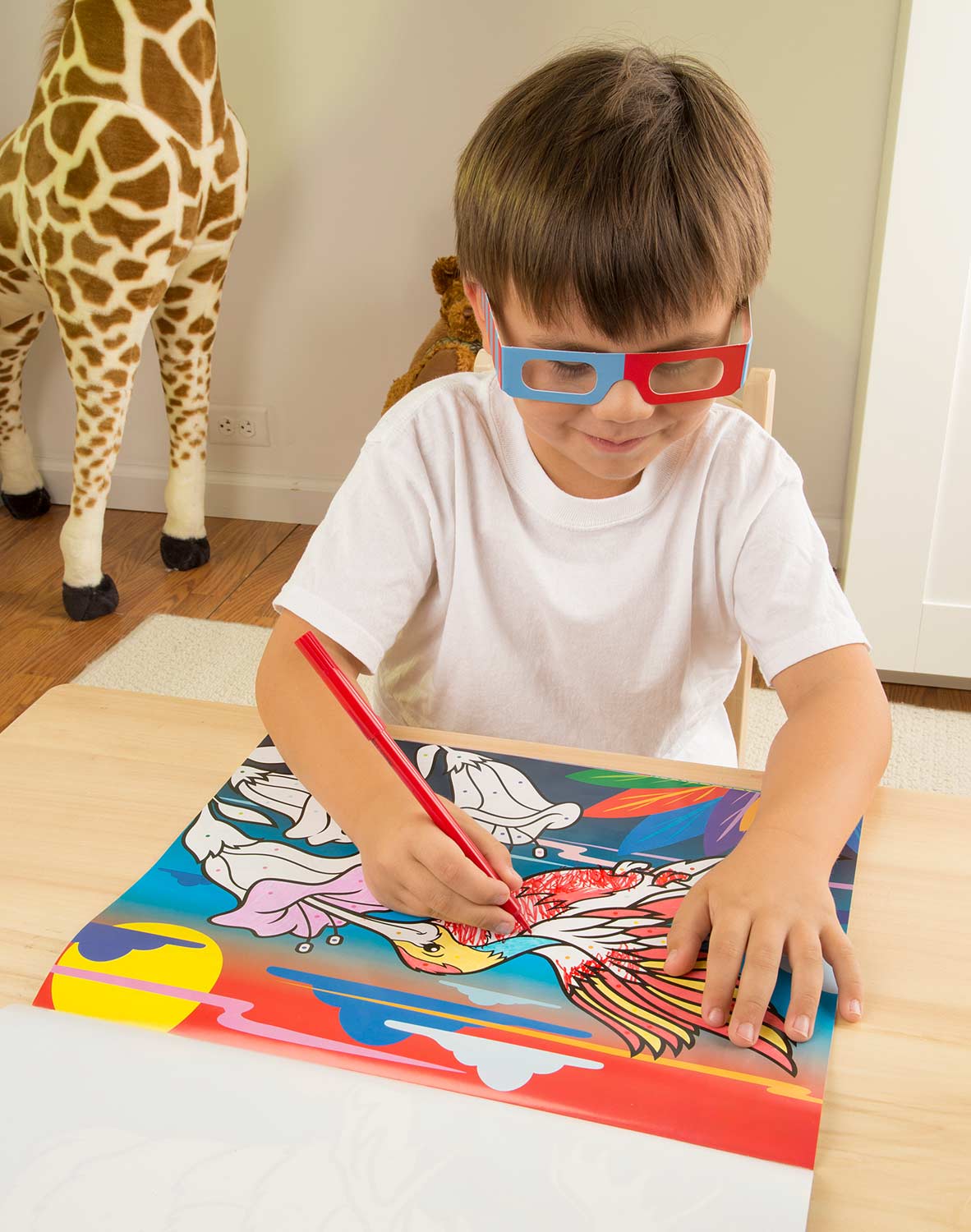 3D Coloring Book - Animals