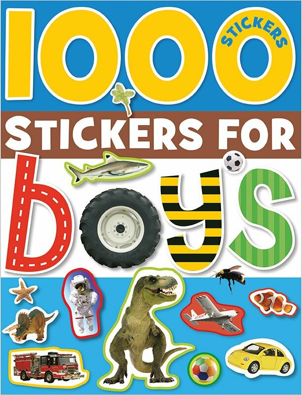 1000 Stickers For Boys