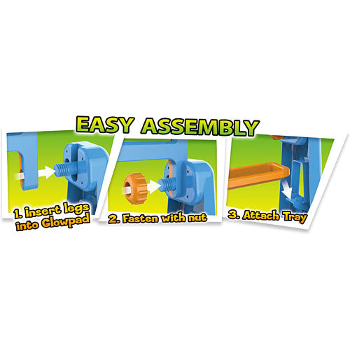 Glow Pad XL w/Easel Blue/Orange