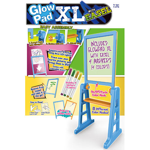 Glow Pad XL w/Easel Blue/Orange