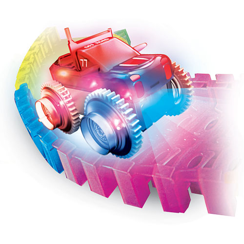 Twister Tracks Light Up Flip Trucks