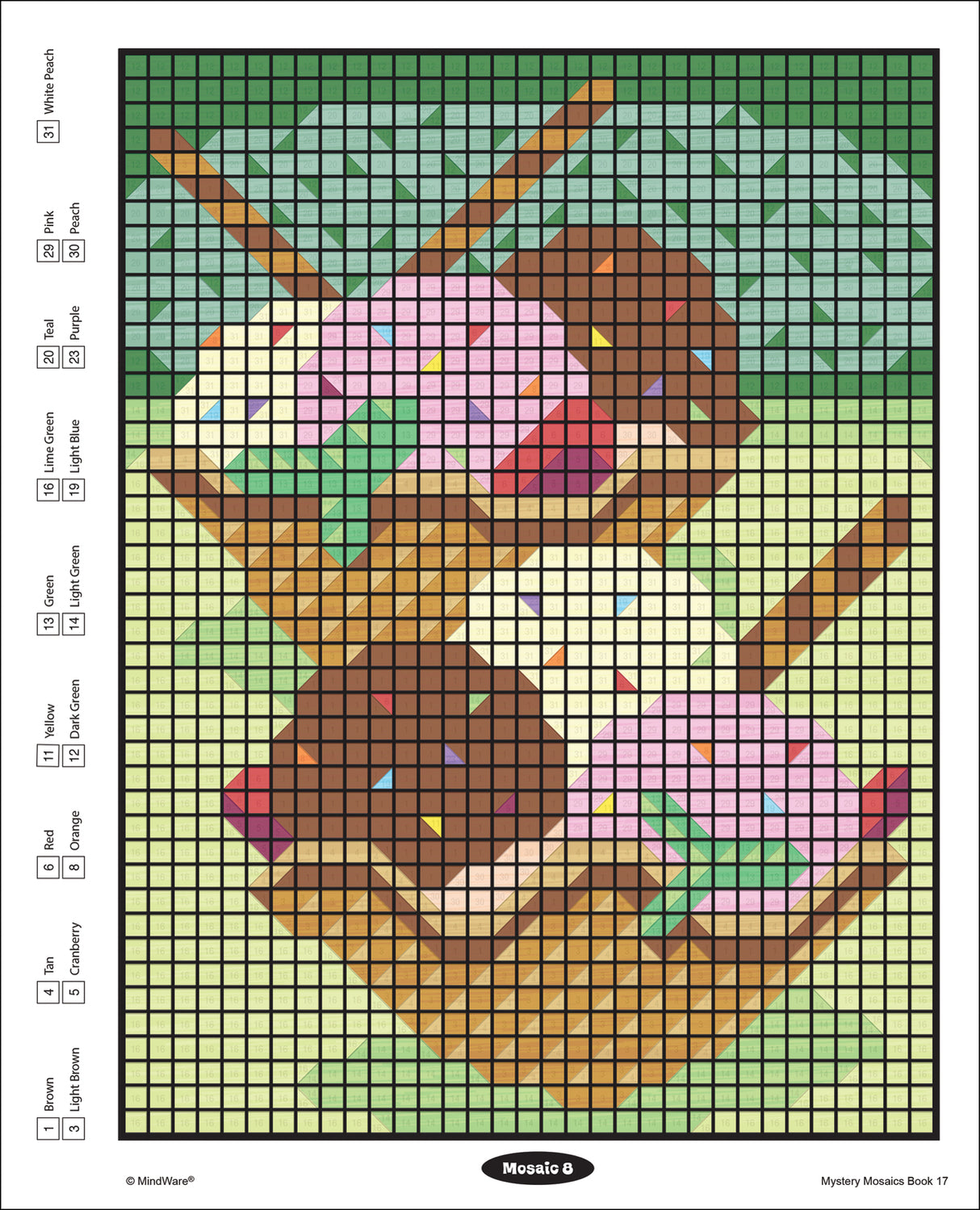 MYSTERY MOSAICS BOOK 17