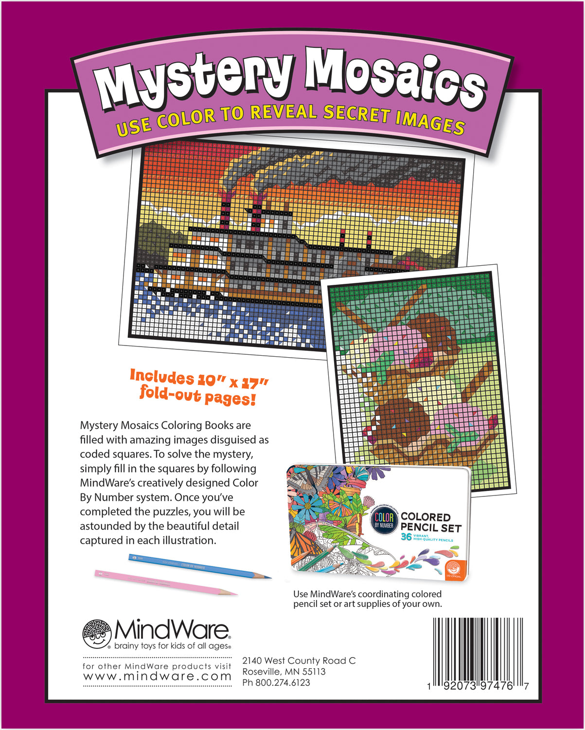 MYSTERY MOSAICS BOOK 17