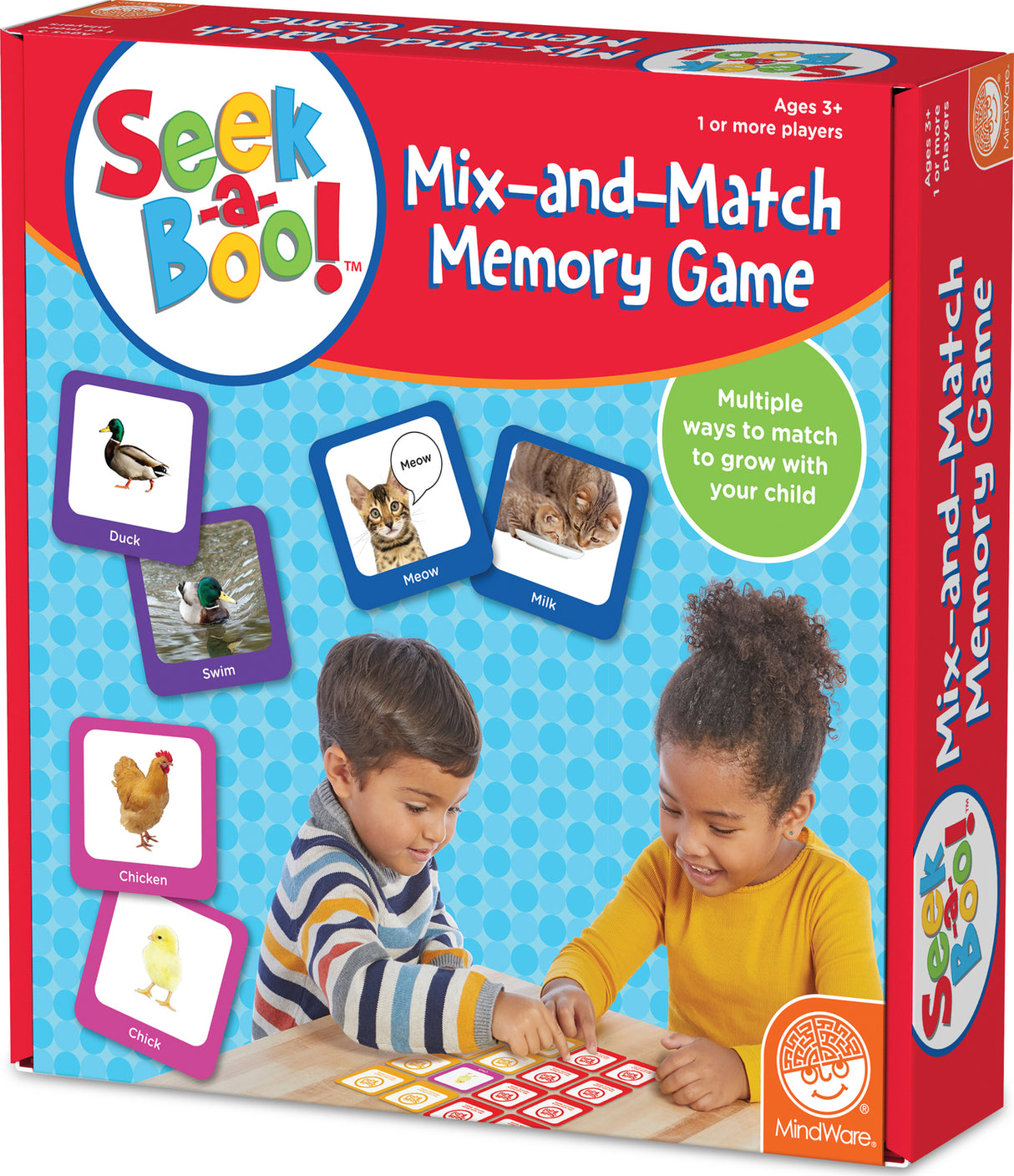 SEEK-A-BOO MIX-AND-MATCH MEMORY GAME