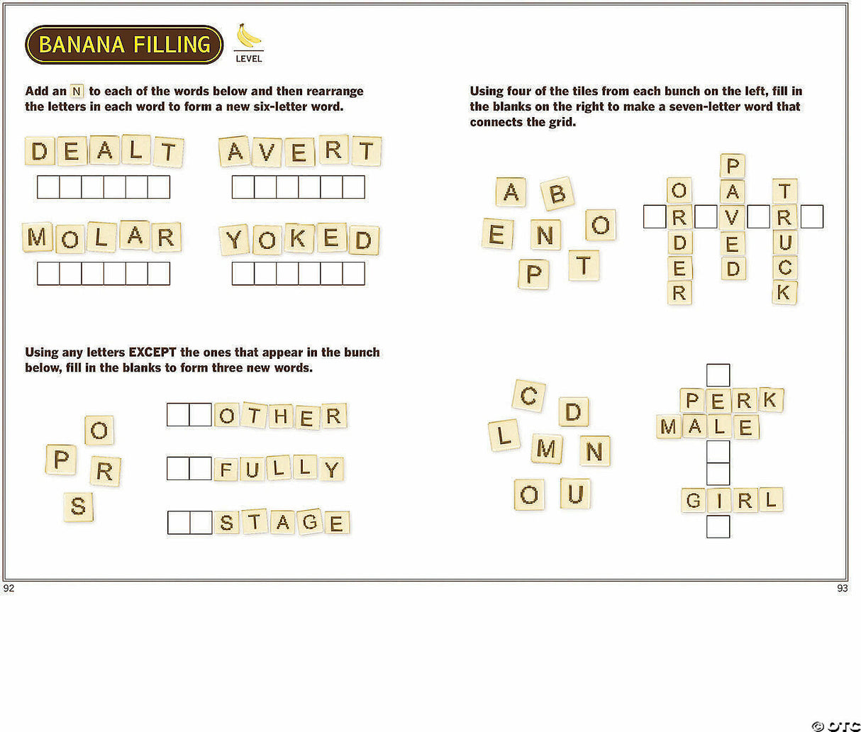 Bananagrams! and More Bananagrams! Set of 2