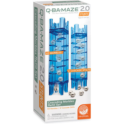Q-BA-MAZE 2.0: Cascading Marbles Refill