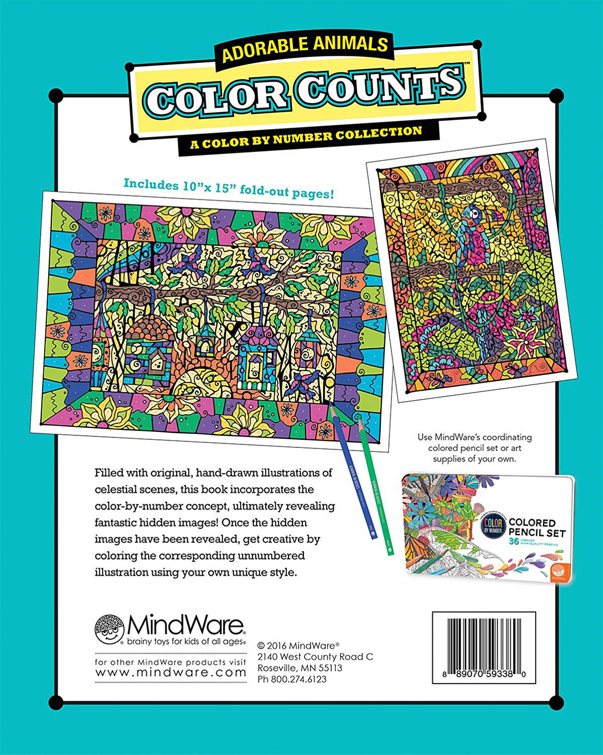 Color Counts: Adorable Animals