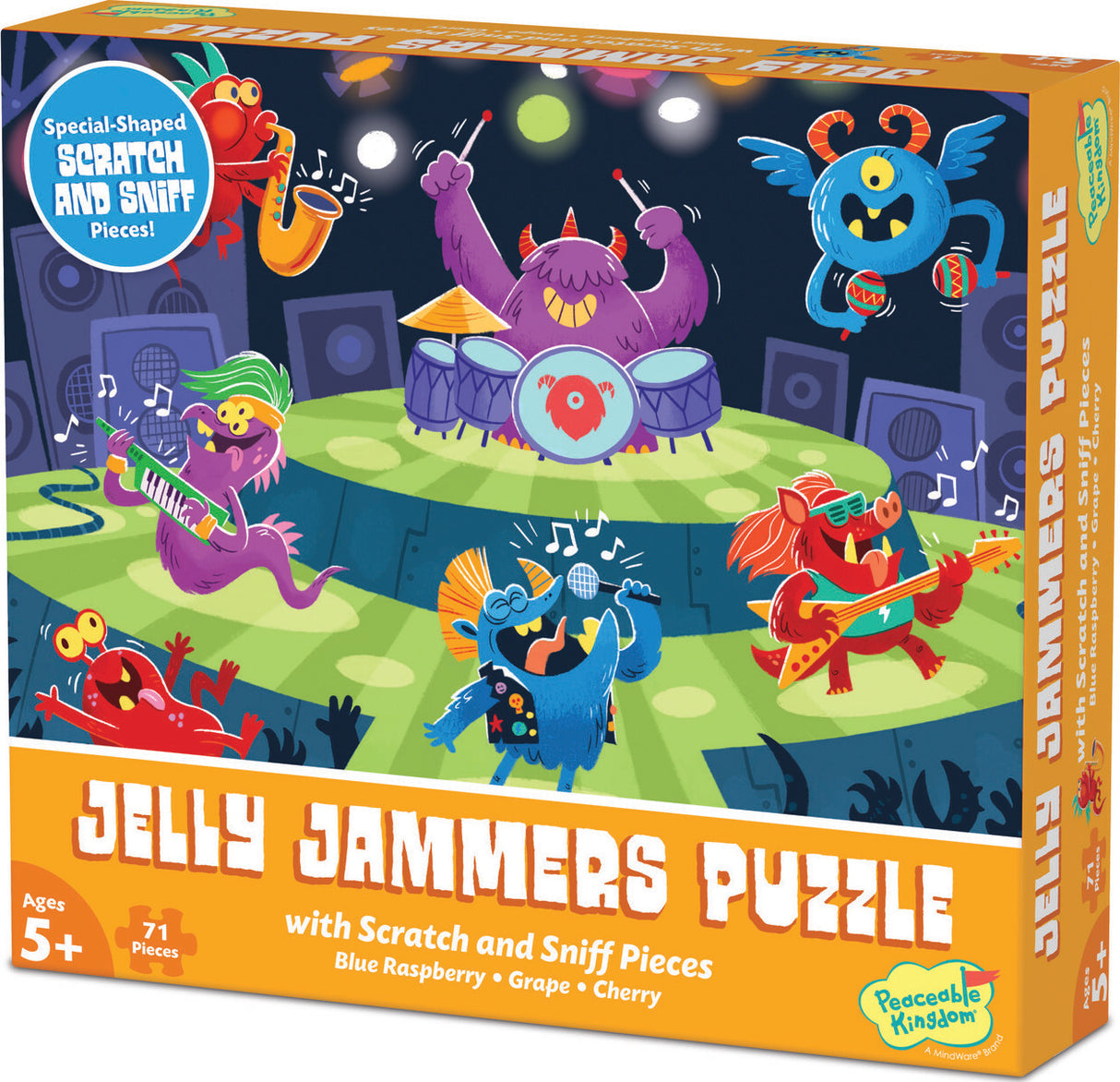 Scratch And Sniff Puzzle - The Jelly Jam
