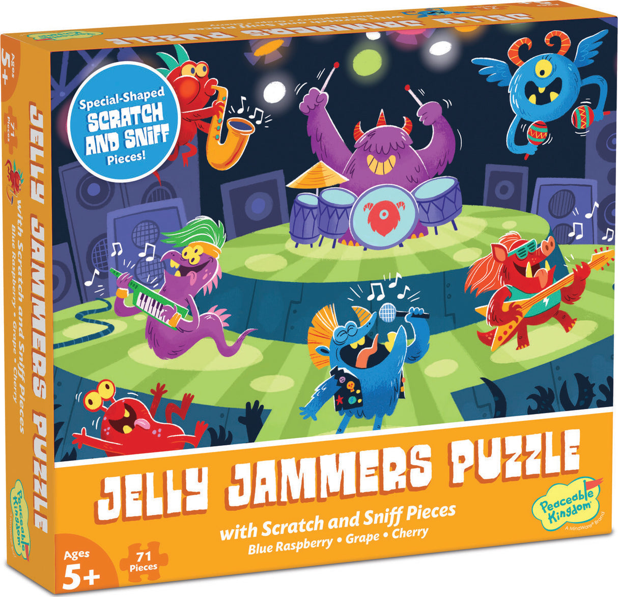 Scratch And Sniff Puzzle - The Jelly Jam