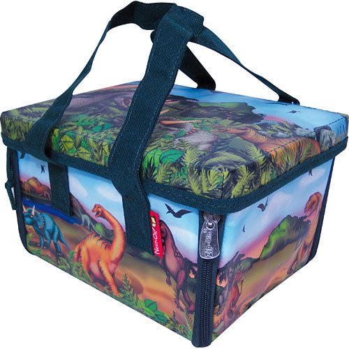 Dinosaur Zip Bin