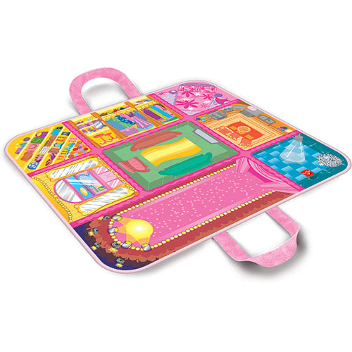 Neat-Oh! Everyday Princess ZipBin 50 Doll Mini Mansion w/ 1 Doll