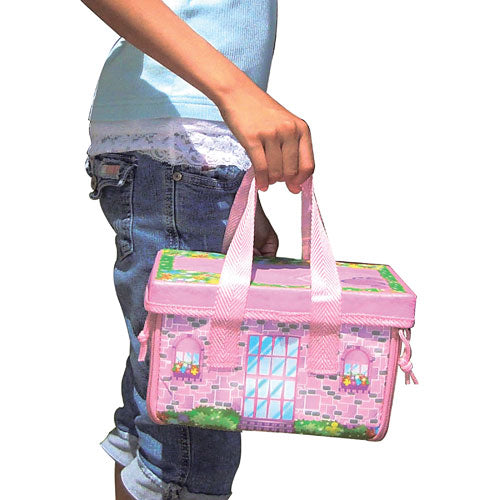 Neat-Oh! Everyday Princess ZipBin 50 Doll Mini Mansion w/ 1 Doll