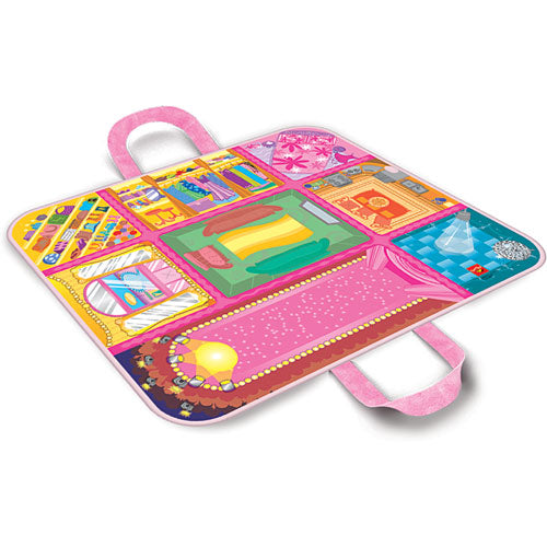 Neat-Oh! Everyday Princess ZipBin 50 Doll Mini Mansion w/ 1 Doll