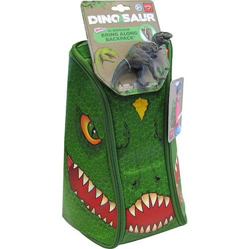 Neat-Oh! ZipBin 45 Dinosaur Bring Along Backpack w/1 dinosaur