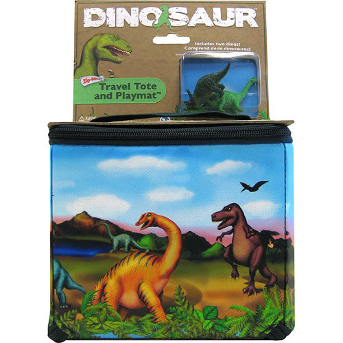 Neat-Oh! ZipBin 20 Dinosaur Tote w/2 dinosaurs