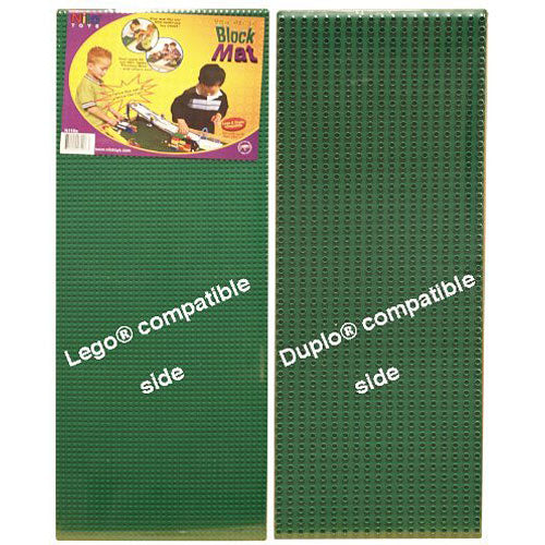 Nilo Lego baseplate Duplo baseplate. Two Sided. 12" x 32" each & 24" x 32" total area. Made in U.S.A.