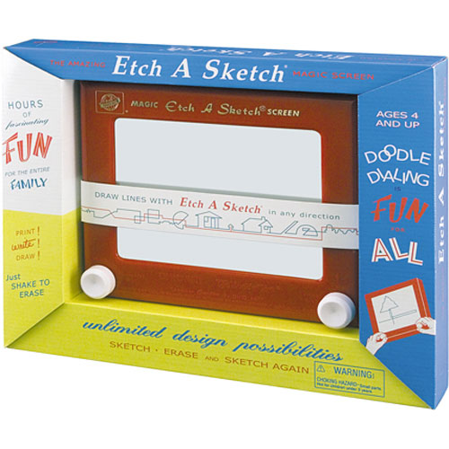 Classic Etch A Sketch in 1960 Box