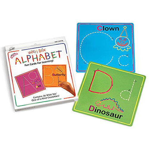 Wikki Stix Alphabet Fun Cards for Learning