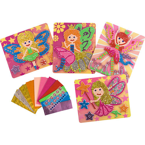 sticky mosaics fairies