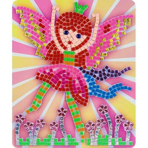 sticky mosaics fairies