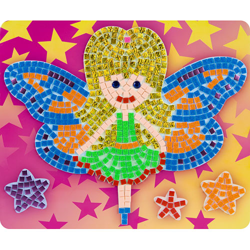 sticky mosaics fairies