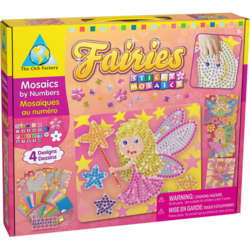sticky mosaics fairies
