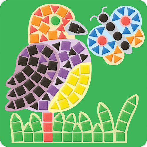 my first sticky mosaics pets